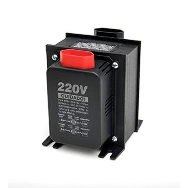 Imagem de Autotransformador Bivolt (110V/127V para 220V ou 220V para 110V/127V) Tripolar de 1000VA Multicraft