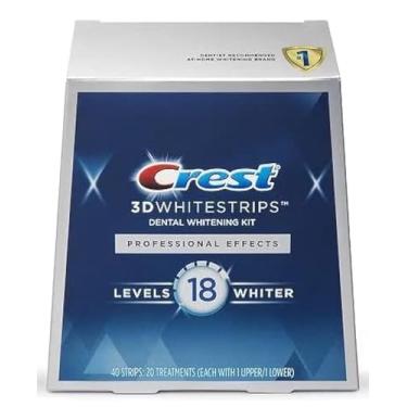 Imagem de Crest 3D White Professional Effects Whitestrips Teeth Whitening Kit, 20 Tratamentos