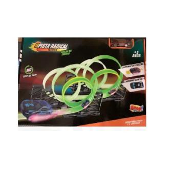 Imagem de Pista Radical Brilha no Escuro 6 Loops Zoop Toys