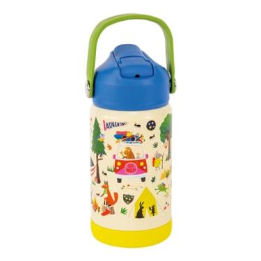 Imagem de Floss and Rock Garrafa de bebida, aventura, 38 ml, aço inoxidável, garrafa infantil