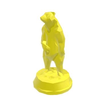 Imagem de Urso Decoração 3D Para Quarto/Sala