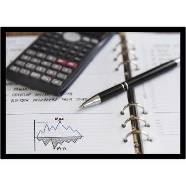 Imagem de Quadro Decorativo Contabilidade Administração Marketing Economia Diret