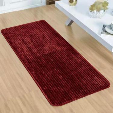 Imagem de Tapete provence 51cm x 1,20m - Niazi, Vinho