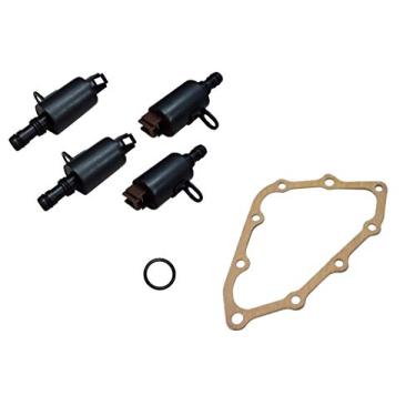 Imagem de SINS - Kit de solenoide de mudança de câmbio Civic City Fit (4 peças/conjunto) com junta e anel de vedação 28400-RPC-003 28500-RPC-003