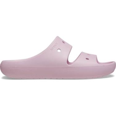 Imagem de Crocs Sandália clássica 2.0 rosa bailarina masculina 11, feminino 13 médio
