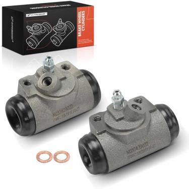 Imagem de A-Premium Cilindro de roda de freio a tambor dianteiro compatível com modelos selecionados Ford, Jeep, Mercury, Hudson, Nash e American Motors - F-100, F-250, P-350, CJ5, CJ6, Custom, Wasp, Statesman,