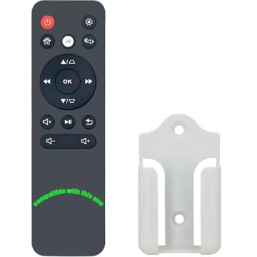 Imagem de Controle remoto de substituição para ViewSonic M1 M1+ (M1 Plus) M2E M10E M1-G2 VS17337 M1-S M1 PRO projetor DLP de cinema portátil (com suporte de montagem na parede)