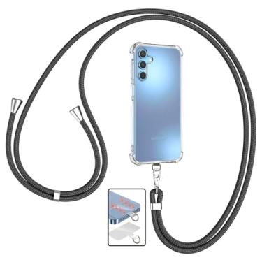 Imagem de Capa Capinha com Cordão Alça para Samsung Galaxy S24 Fe