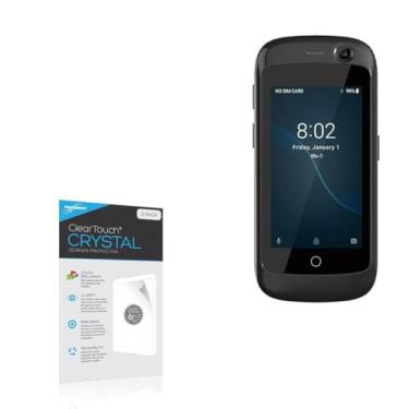 Imagem de BoxWave Protetor de tela compatível com Unihertz Jelly Pro - ClearTouch Crystal (pacote com 2), película de filme HD - Protege contra arranhões para Unihertz Jelly Pro