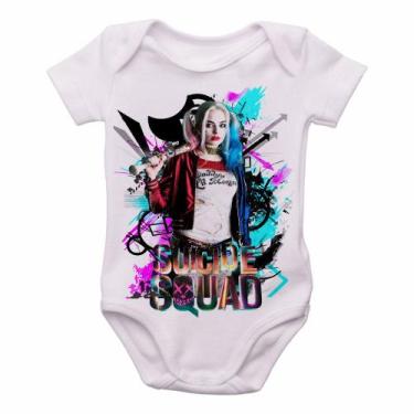 Imagem de body nenê criança roupa bebê Arlequina Coringa - Empório Dutra, M   ( 