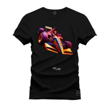 Imagem de Camiseta Algodão Confortável Premium Formula 1 - Nexstar, P, Preto