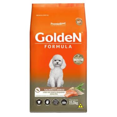 Imagem de GoldeN Formula Cães Adultos Porte Pequeno Salmão & Arroz 15 kg - PREMI
