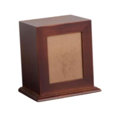 Imagem de Gralara Urna de memória para animais de estimação, caixão cinerário, caixa funerária, caixa de lembrança, caixa de memória para presentes memoriais, dono de, Marrom