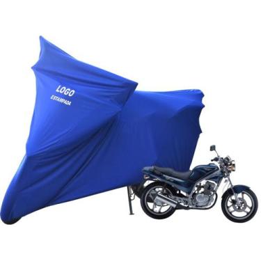 Imagem de Capa Para Cobrir Moto Kasinski GF 125 Alta Durabilidade - Mz, Azul