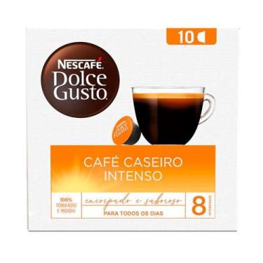 Imagem de Café Caseiro Intenso em Cápsulas Dolce Gusto 90g - Nescafé, 10 Cápsula