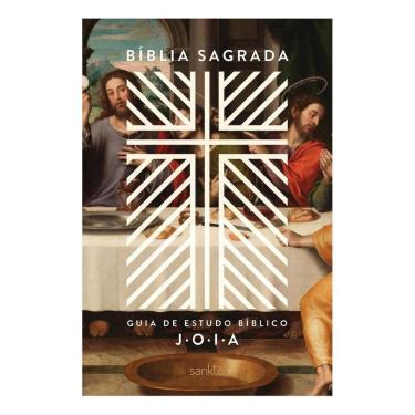 Imagem de Bíblia NVT Com Guia de Estudo Bíblico J.O.I.A. - Capa Ceia