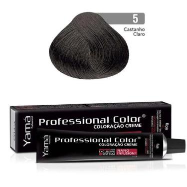 Imagem de Coloração Professional Color 5.0 Castanho Claro 60g - Yamá