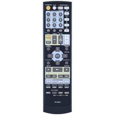 Imagem de ZWP Controle remoto de substituição RC-682M RC682M adequado para receptor AV Onkyo TX-SR605 TX-SR605S TX-SA605 TX-SA8560 HT-S3100 24140682 RC-605S RC-606S RC-607M RC-608M RC-608M RC-608M 650M RR