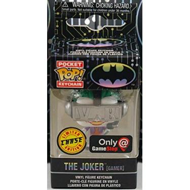 Imagem de Funko Pocket Pop! Keychain: The Joker Gamer Limited Edition Chase Exclusive
