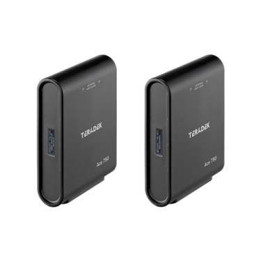 Imagem de Teradek Conjunto de transmissor e receptor HDMI sem fio Ace 750 4K, frequência de 6 GHz, HDR 4Kp30 10 bits, sistema de monitor 4K sem fio com atraso zero, captura de vídeo, alcance de 1,8 m
