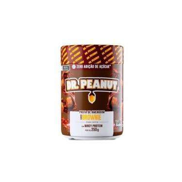 Imagem de Pasta de Amendoim (250g) - Sabor: Brownie - Dr Peanut, Brownie, 250g