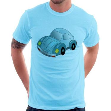 Imagem de Camiseta Fusca Besouro - Foca na Moda, Azul bebê, M