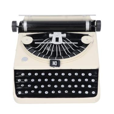 Imagem de Modelo DE Máquina DE Escrever VINTAGE Modelo Artesanal Retro Adexicia DE Máquinas DE Datilície DE Dívida Decoração DE Desktop para a Máquina DE Escrever Alívio para Os Estúdios