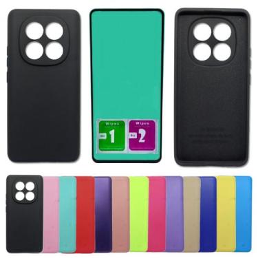 Imagem de Capa Aveludada Para Redmi Poco X7 5g + Pelicula Ceramica - Mustangshop