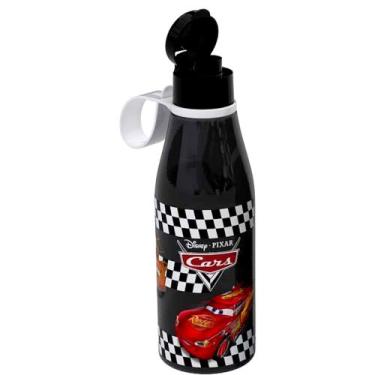 Imagem de Garrafa de Água Abre Fácil do Carros Relâmpago Mcqueen 530ml Infantil 