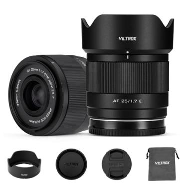 Imagem de VILTROX Lente Dispo de Bolso F1.7 Air FE de 25 mm AF F/1.7 E-Mount Portátil para Lente Sony Iniciante Auto Fcous APS-C Lentes Prime FE de Abertura Grande