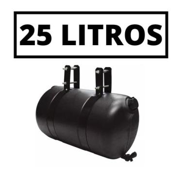 Imagem de Corote De Água Para Caminhão Barrica Água 25 L Litros Preto - STORE AU