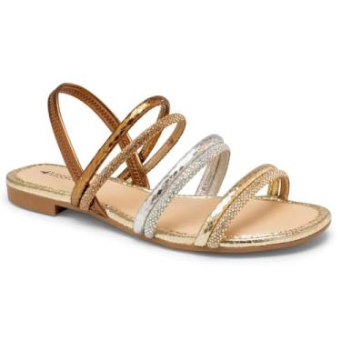 Imagem de Sandália Rasteira Feminina Calce Fácil Mississipi ME471