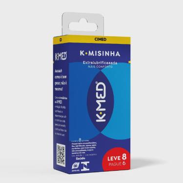 Imagem de Preservativo k-med k-misinha tradicional 8 un
