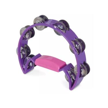 Imagem de Pandeiro pro fire meia lua lilas