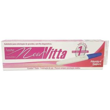 Imagem de Teste De Gravidez New Vitta Tira 1 Unidade