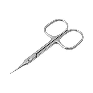 Imagem de Tesoura Profissional De Cutícula De Aço Inoxidável Para Manicure Remov