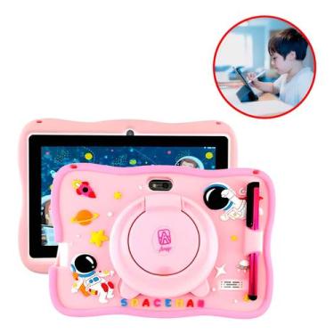 Imagem de Tablet Infantil Android Astronauta Wifi Youtube 64gb 4gb Ram - Atoutch