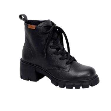 Imagem de Bota Coturno Bottero Feminino Couro 361101 (Preto, BR, Adulto, Numérico, 39)
