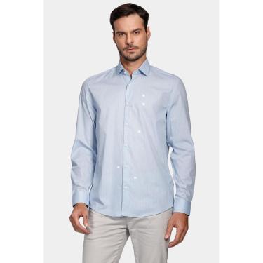 Imagem de Camisa Aramis Manga Longa Cosmo Regular Tricoline Listrada-Masculino