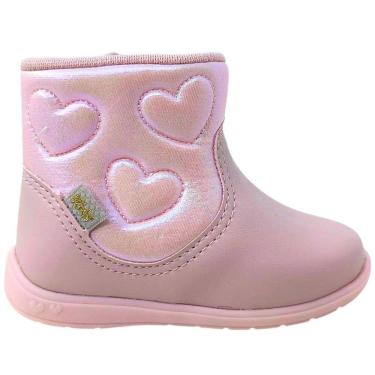 Imagem de Bota Cano Baixo Infantil Menina Casual Dia a Dia com Zíper Anatômico Kidy 154-0212