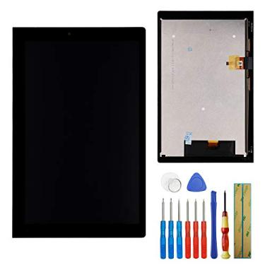 Imagem de Tela LCD compatível com Lenovo Yoga Tab 3 YT3-X50F 10.1 LCD Touch Screen Digitalizador Assembléia com ferramentas (com moldura)