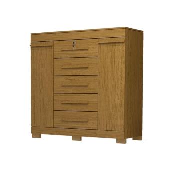 Imagem de Cômoda Turquia 100% Mdf Cinamomo Linhamobília Cinamomo