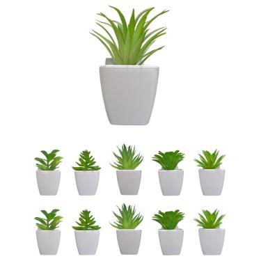 Imagem de Mini Vasos Suculentas Artificiais Sortidas