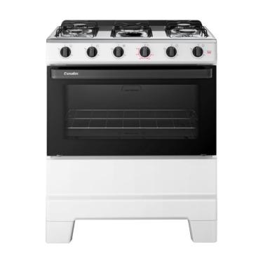 Imagem de Fogão Esmaltec 5 Bocas Ideal Pop Acendimento Manual Branco Bivolt F5ISB5120BR
