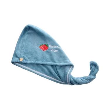 Imagem de Touca De Banho Macia De Secagem Rápida Com Absorção De Água Super Fort