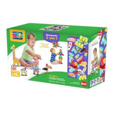 Imagem de Blocos De Montar Mais Bloco X - Dismat Mk431 - Napolestore