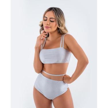 Imagem de Biquíni Moana - Sol de Noara , Prata, GG