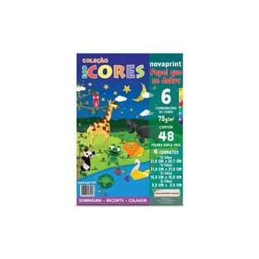 Imagem de Coleção Eco Cores 6 Cores Viva A4 75g 48 Fls. NovaPrint