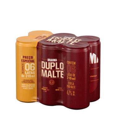 Imagem de Cerveja Brahma Duplo malte 6 unidade