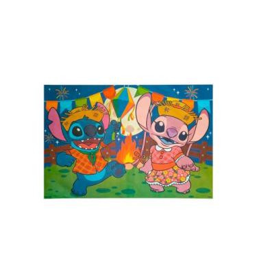 Imagem de Painel TNT Festa Junina Stitch Decoração Arraia Julina 1m - Piffer